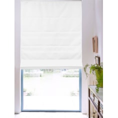 Tribeca Snowstorm Blackout Electric Roman Blind