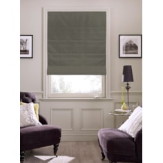 Tribeca Thunder Blackout Electric Roman Blind