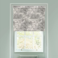 Tropical Toile Natural Electric Roller Blind by Boon & Blake