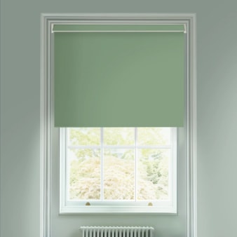 Wellington Green Blackout Electric Roller Blind