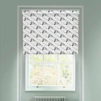 Willow Tit Electric Roller Blind by Lorna Syson